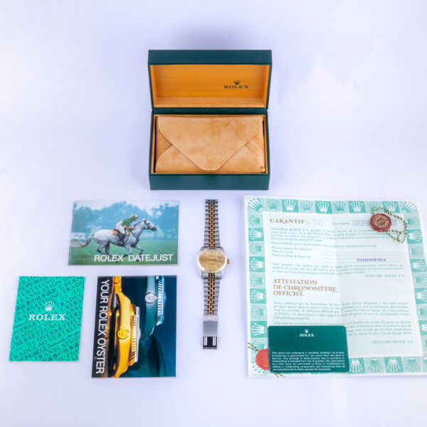 Rolex Oyster Perpetual Datejust Silver 16013 1986 (Volledige Set) - Afbeelding 8