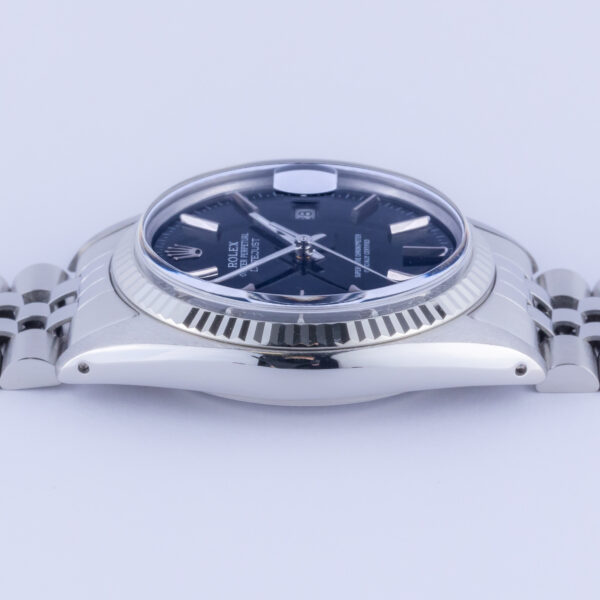 Rolex Oyster Perpetual Datejust Black 16014 1983 Full Set - Afbeelding 6