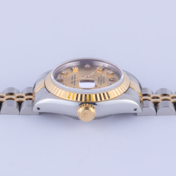 Rolex Lady-Datejust Champagne diamond 69173 1986 (Full Set) - Image 6
